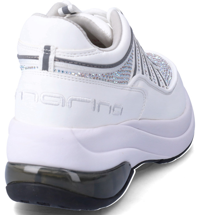 Fornarina sneakers whi silver TAGLIA 37