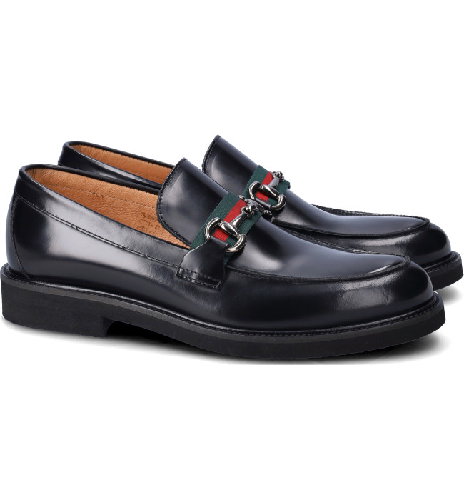 Michael Gold mocassino nero TAGLIA 39