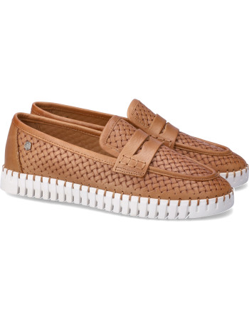 Carmela mocassino camel