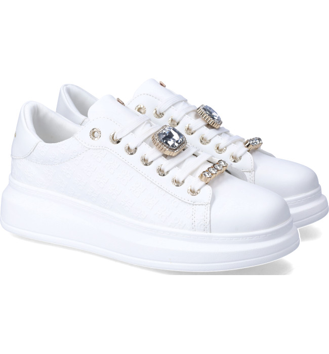 Renato Garini skeakers whi-gold