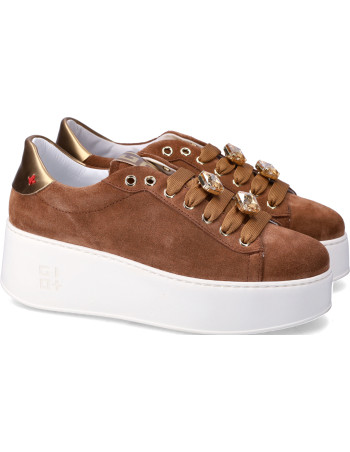 Gio+ sneakers donna cuoio