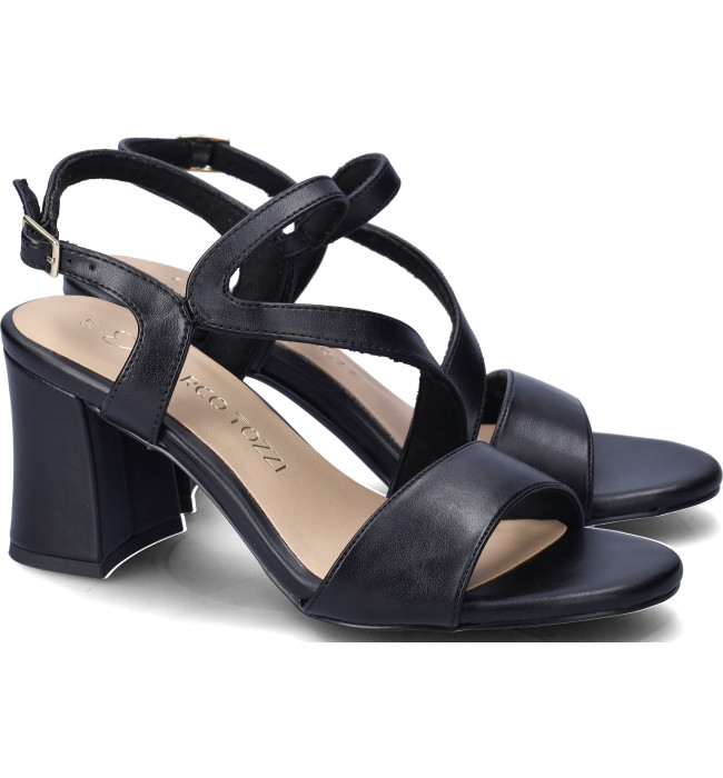 Marco Tozzi sandalo alto black