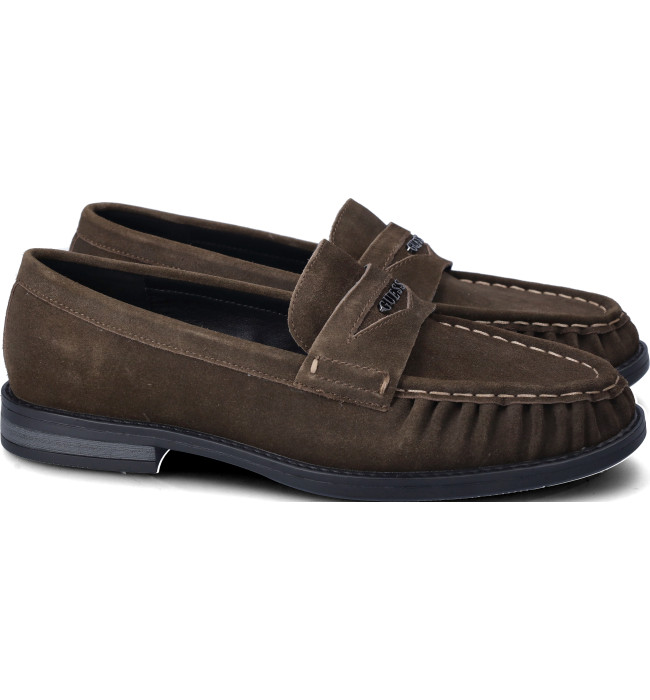 Guess mocassino uomo brown