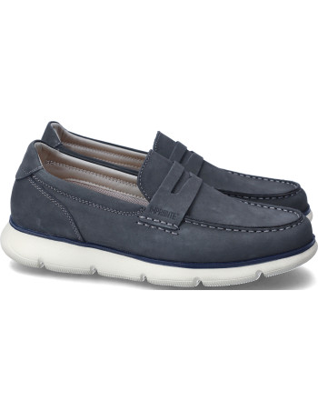 Impronte mocassino navy