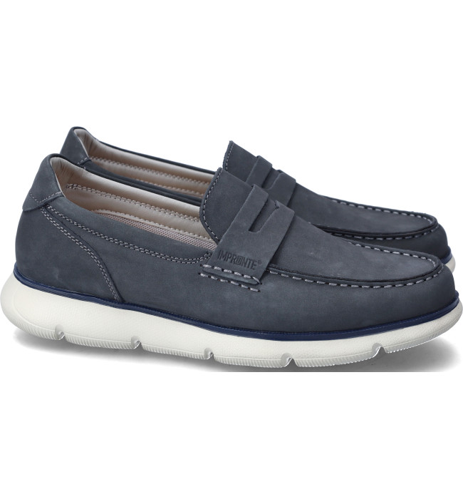 Impronte mocassino navy