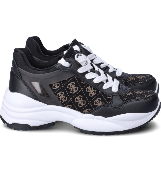 Guess donna sneakers blk-brown