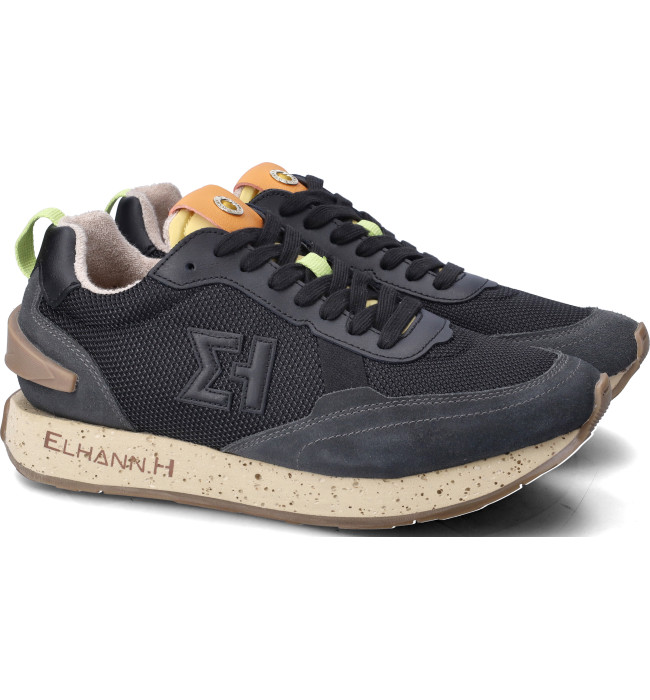 Elhann.h sneakers uomo carbone