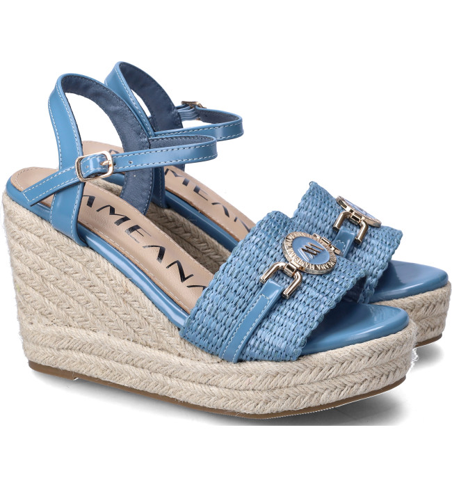 Mameana zeppa donna navy