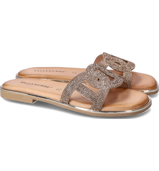 Valleverde sandalo basso bronzo