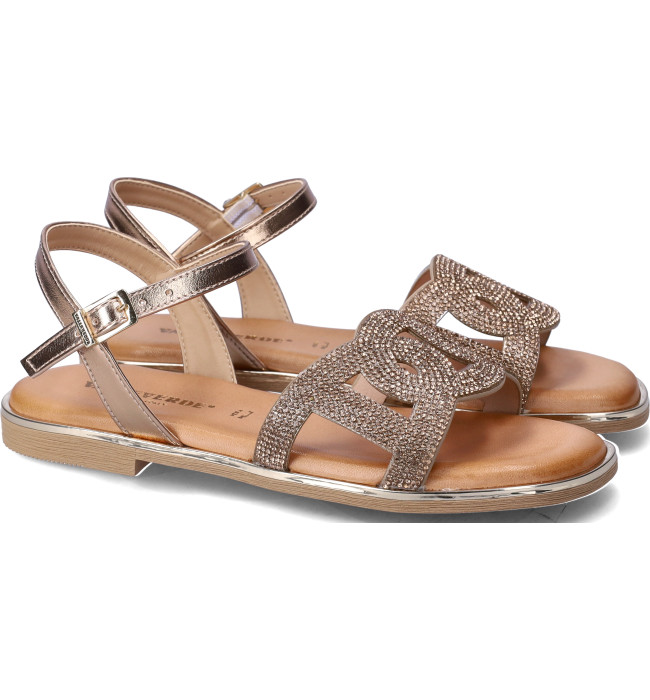 Valleverde sandalo basso bronzo