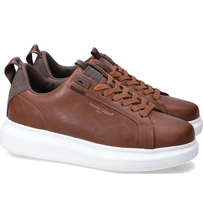 Renato Garini sneakers uomo tan
