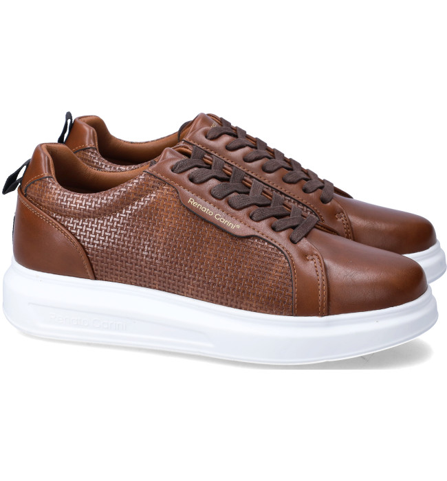 Renato Garini sneakers uomo tan
