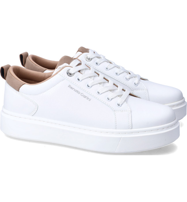 Renato Garini sneakers uomo white-tau
