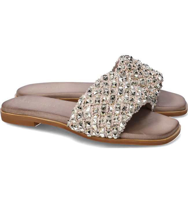 Tsakiris Mallas sandalo basso bei-gold