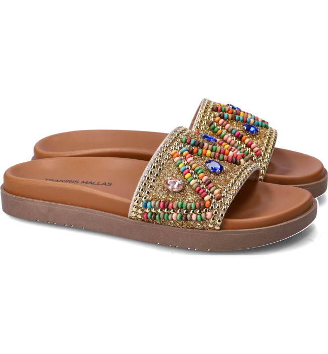 Tsakiris Mallas sandalo basso gold