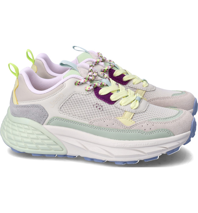 Jeep sneakers donna white