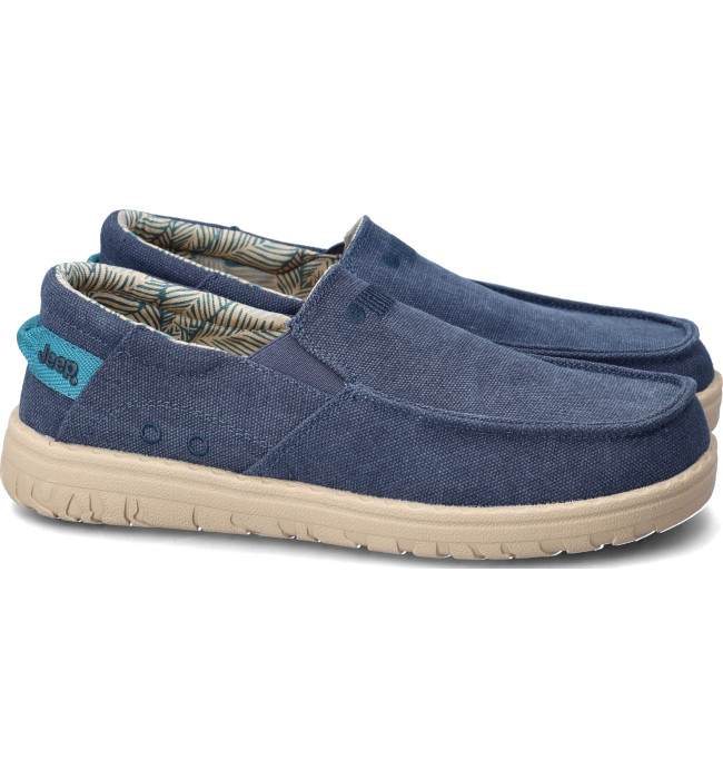 Jeep mocassino uomo navy