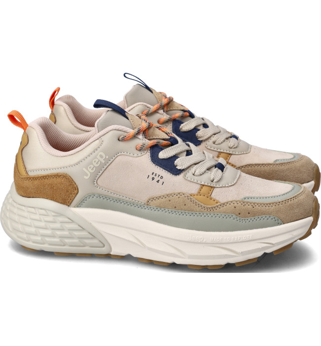 Jeep sneakers uomo sand