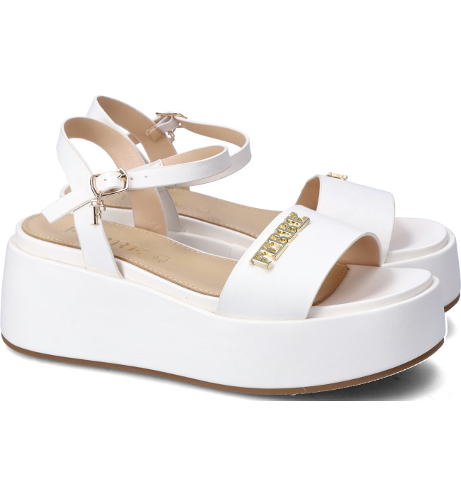 Ferre zeppa donna white