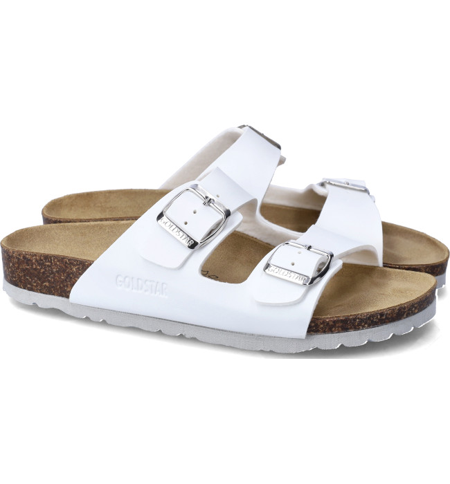 Goldstar sandalo basso bianco