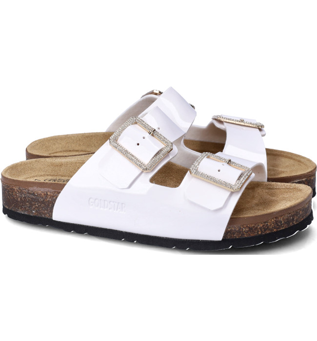 Goldstar sandalo basso bianco