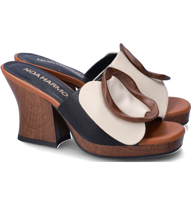 Noa Harmon sandalo alto beige