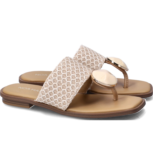 Noa Harmon sandalo basso beige