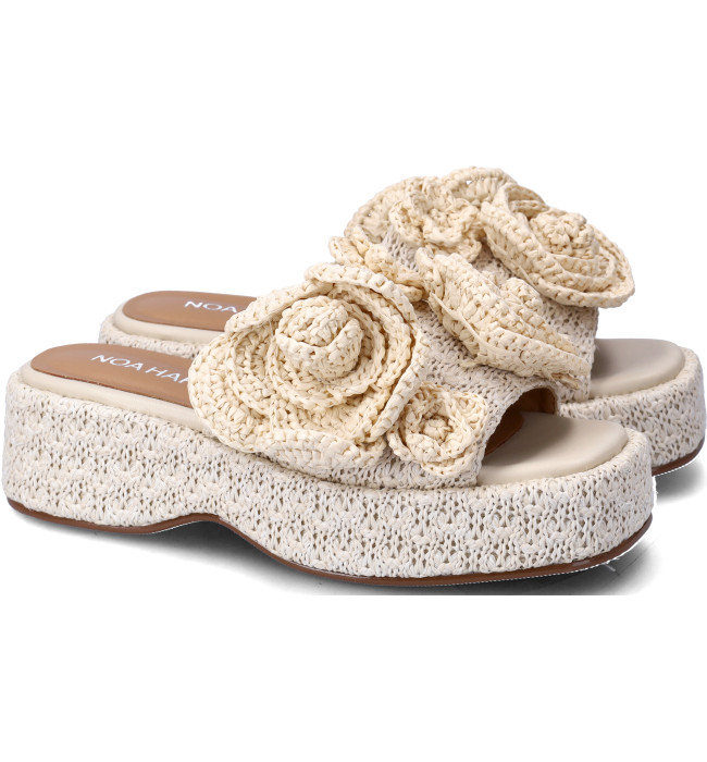 Noa Harmon zeppa beige