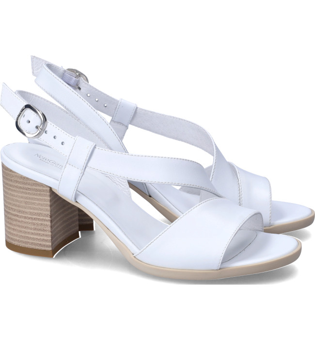 Nero Giardini sandalo alto bianco
