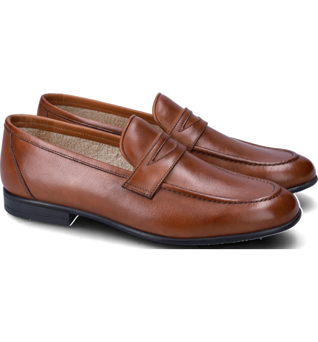 Michael Gold mocassino cuoio