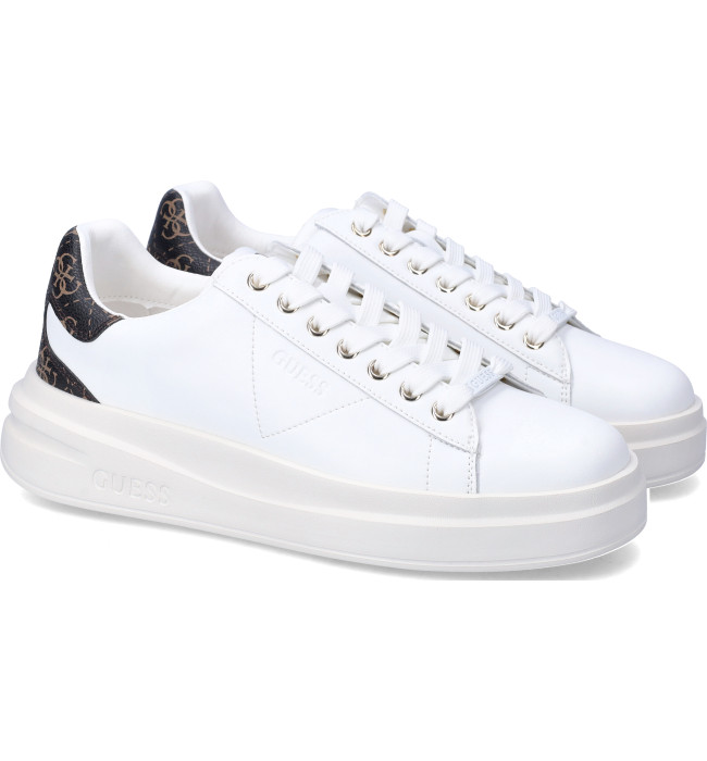 Guess donna sneakers whi-brown