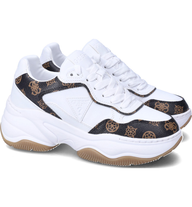 Guess donna sneakers blk-brown