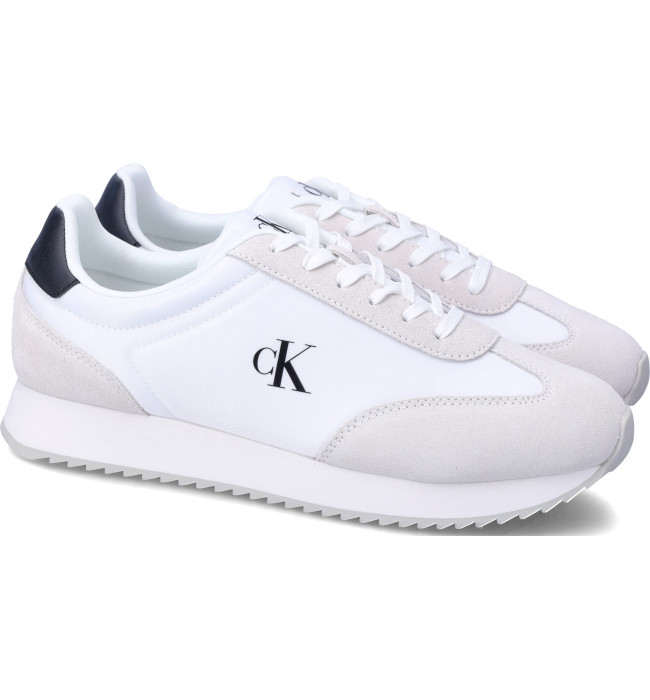 Calvin Klein Jeans uomo sneakers white-blk
