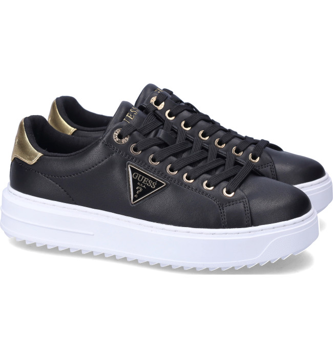 Guess donna sneakers blk-gold