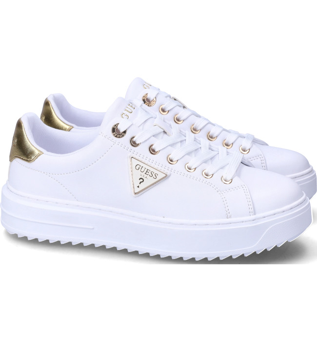 Guess donna sneakers whi-gold