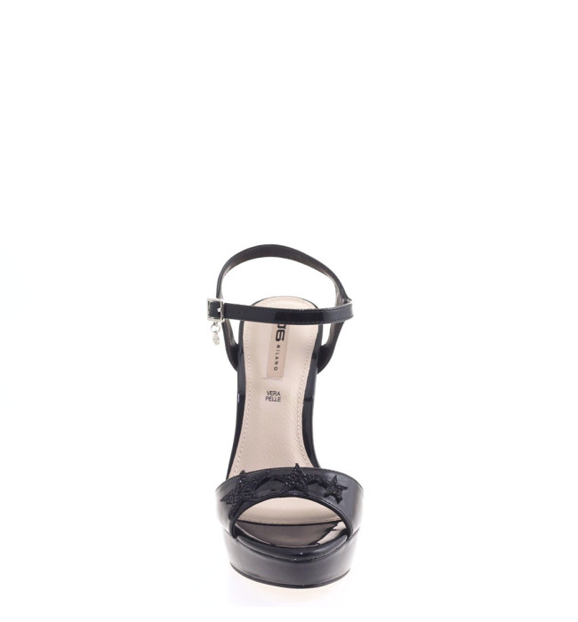 06 Milano sandalo alto black TAGLIA 38