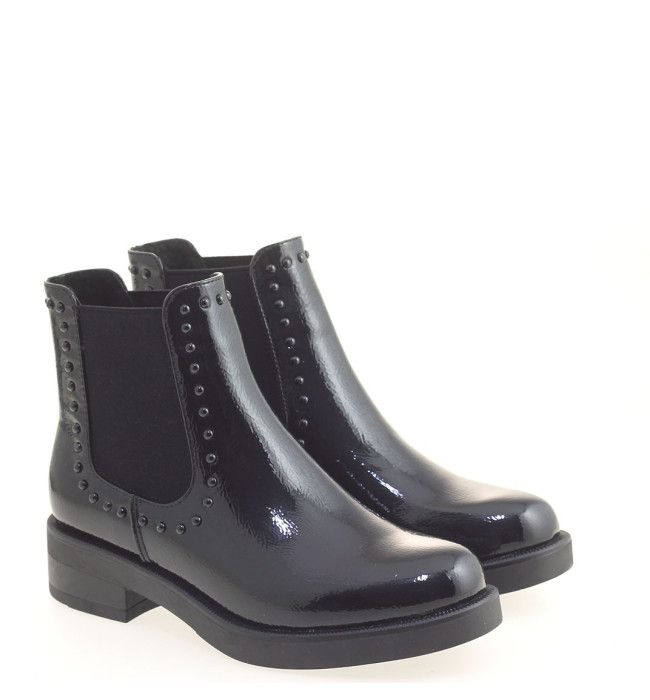 Stivaletti, stivali bassi con tacchi CAFE NOIR 39 nero - 11618328