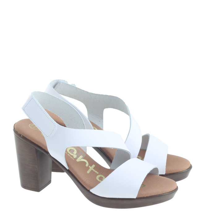 SPARTANAS SANDALO ALTO BLANCO
