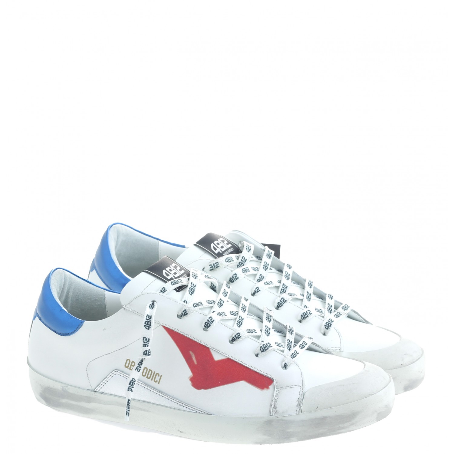 Sneaker White/black 4B12 - Le Follie Shop