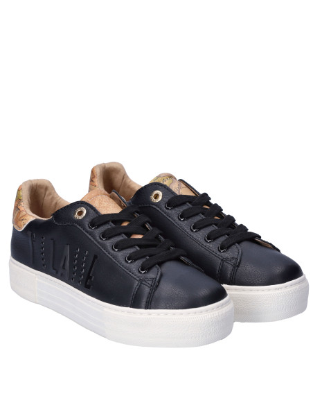 Alviero martini 1^classe sneakers donna z a268 417c 0001 nero shoecenter  lacci neri - Stileo.it