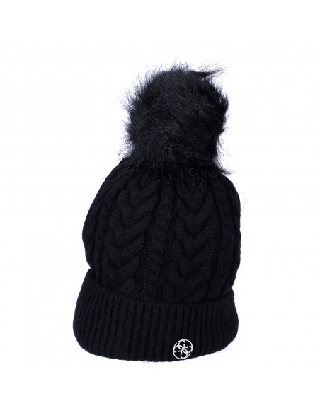 GUESS CAPPELLO DONNA BLACK TAGLIA L
