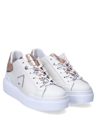 Details about   Sneakers Ed Parrish CKLD SQ45 in white leather Women's Shoes