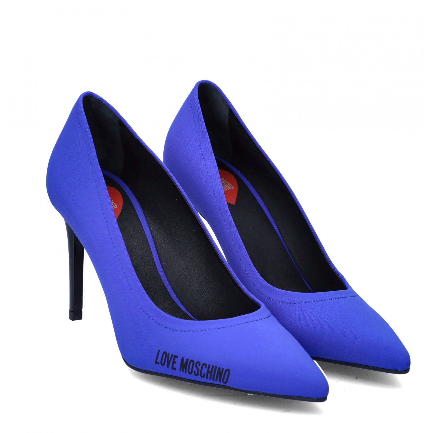 LOVE MOSCHINO DECOLLETE BLUETTE TAGLIA 39