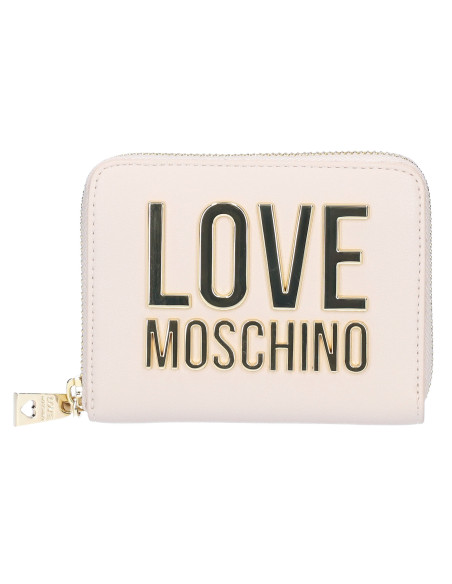 LOVE MOSCHINO PORTAFOGLIO AVORIO TAGLIA PZ