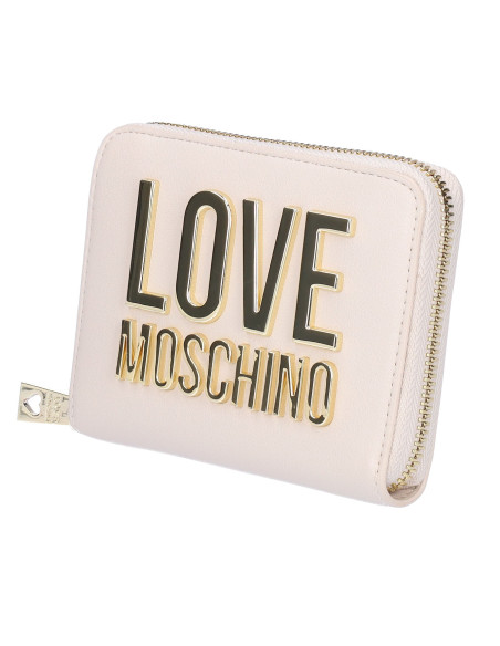 LOVE MOSCHINO PORTAFOGLIO AVORIO TAGLIA PZ