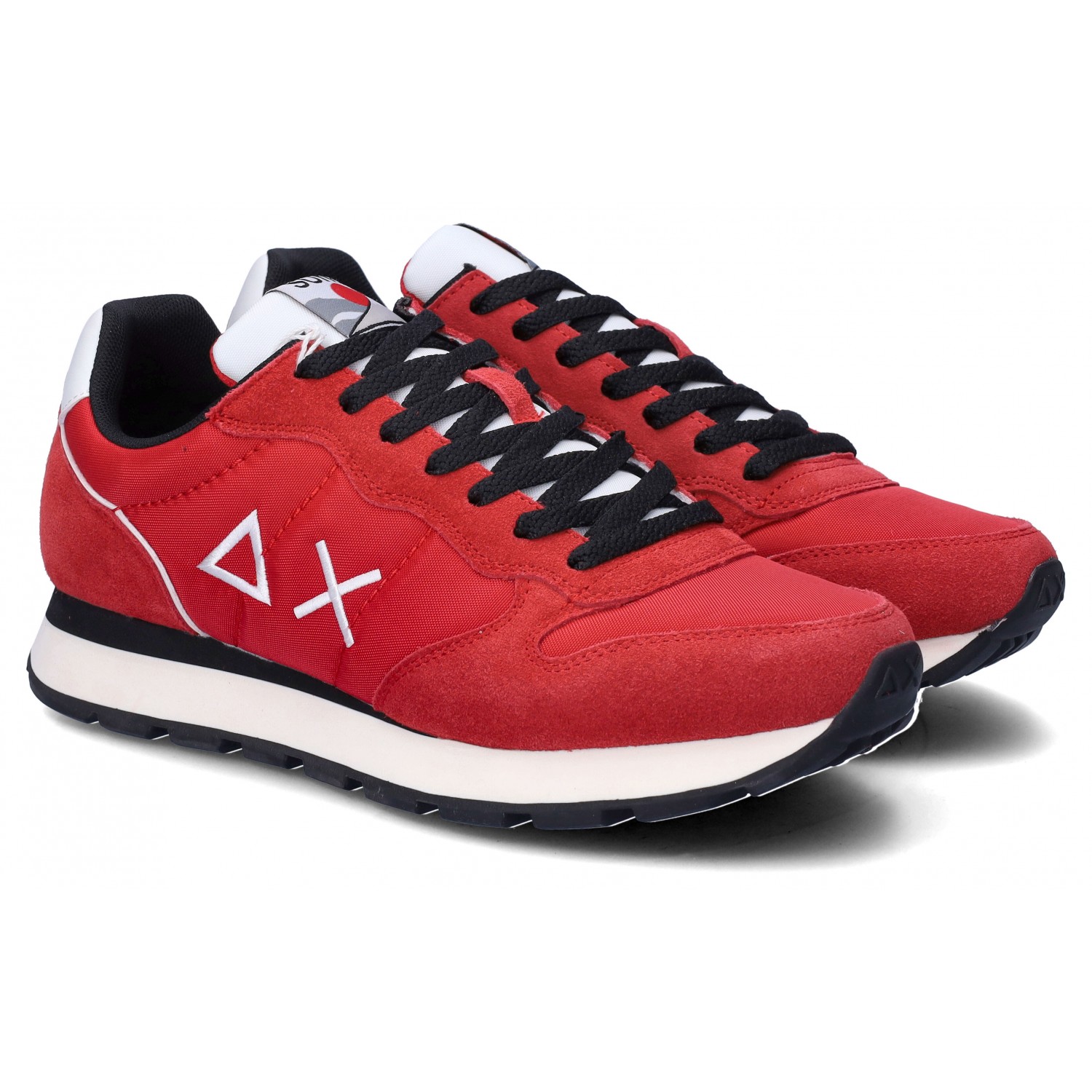 SUN68 SNEAKERS UOMO ROSSO TAGLIA 40