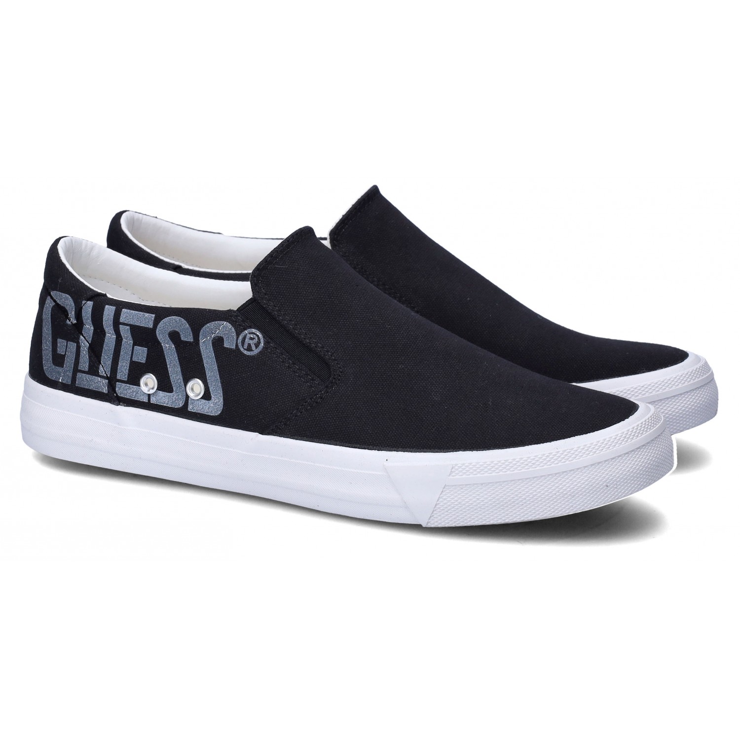 GUESS MOCASSINO UOMO BLACK TAGLIA 40