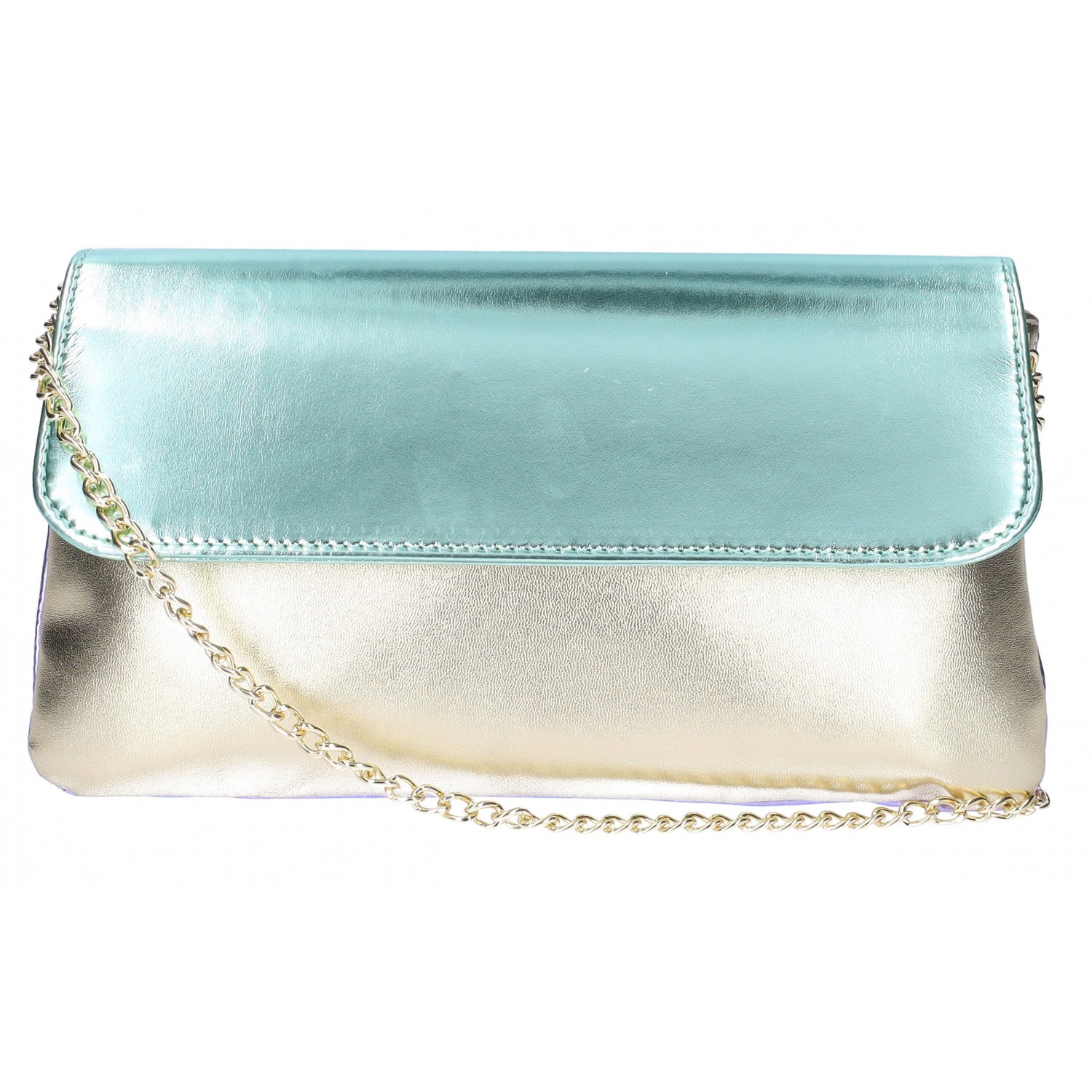 SCARLET made in italy POCHETTE ACQUA-MARI TAGLIA PZ
