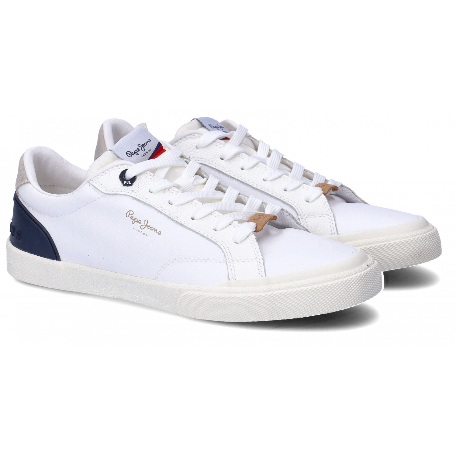 PEPE JEANS SNEAKERS UOMO WHITE TAGLIA 40