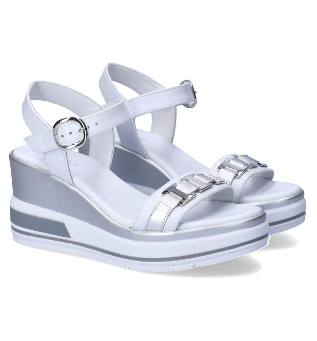 NERO GIARDINI ZEPPA BIANCO TAGLIA 36
